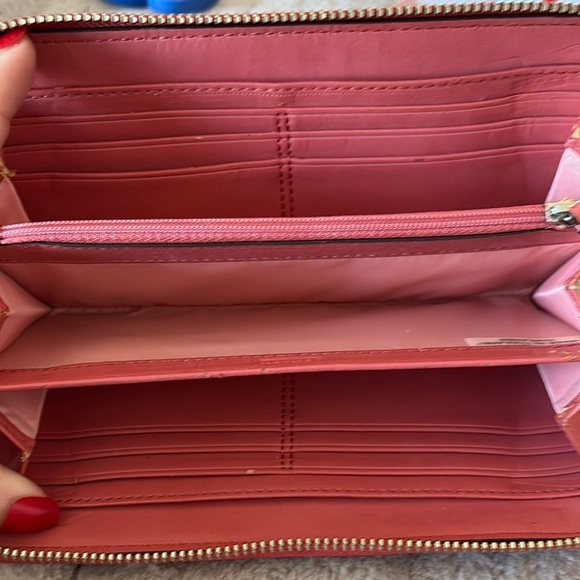 Coach Red Wallet - Picture 9 of 13